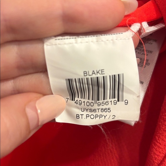 BCBGMaxAzria Vibrant Orange and Purple Maxi Dress - Picture 12 of 14